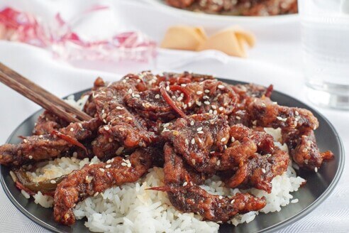 Quick and delicious Ginger Beef recipe
