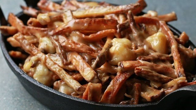 Image of Poutine, a Canadian traditional food